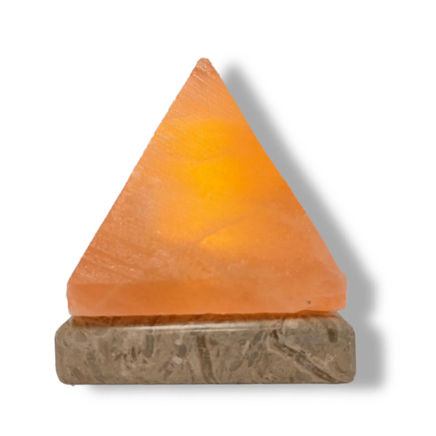 Himalayan Pyramid Salt Lamp