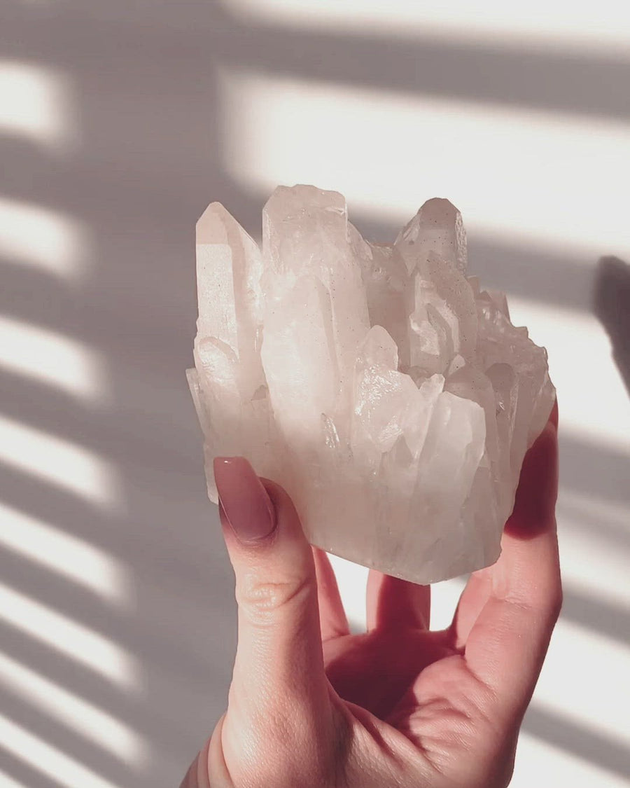 Reiki Clear Quartz Cluster