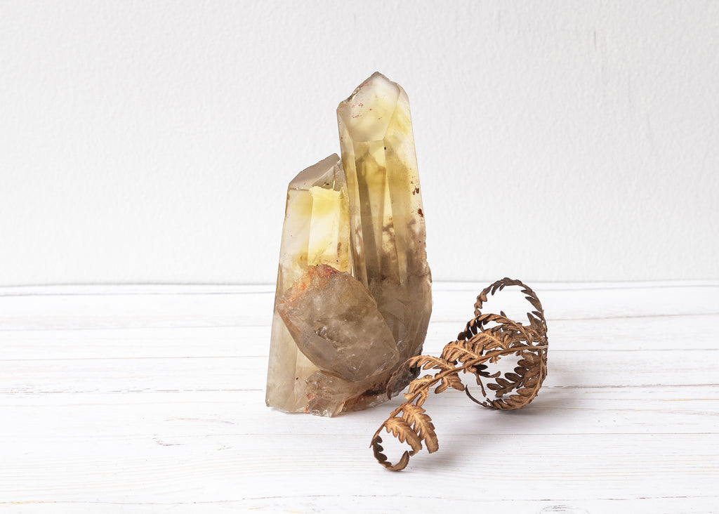 Natural Citrine Cluster